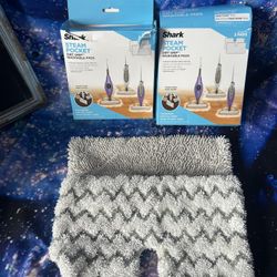Shark Steam Mop Repl Pads X 6