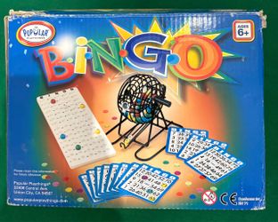 Complete Bingo Game – Great Condition, All Pieces Included