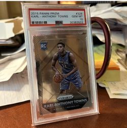 KARL Anthony Towns #328 RC PSA 10