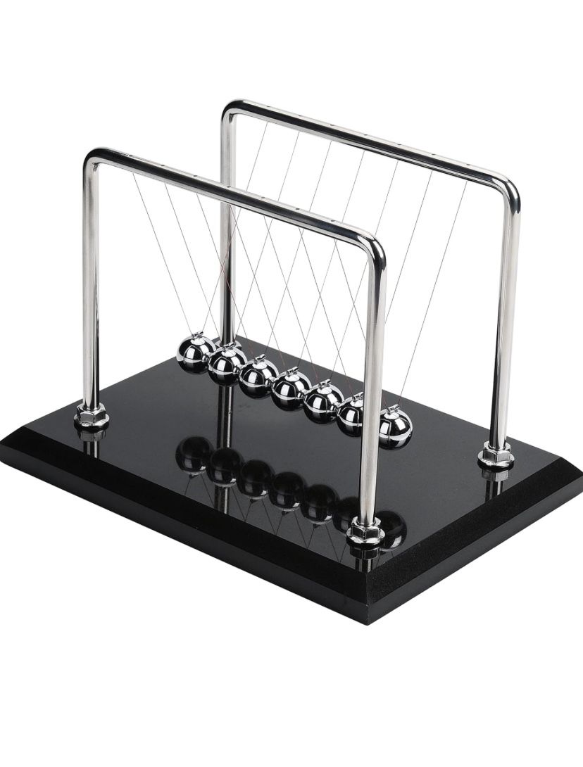 Newton Pendulum with 7 Balls