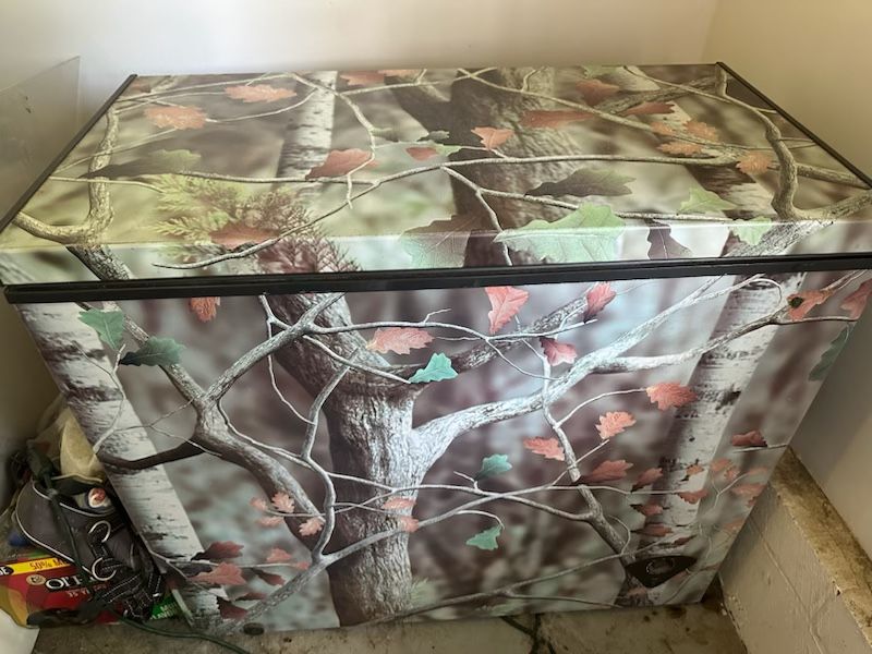 GE® 7.0 Cu. Ft. Camouflage Manual Defrost Chest Freezer