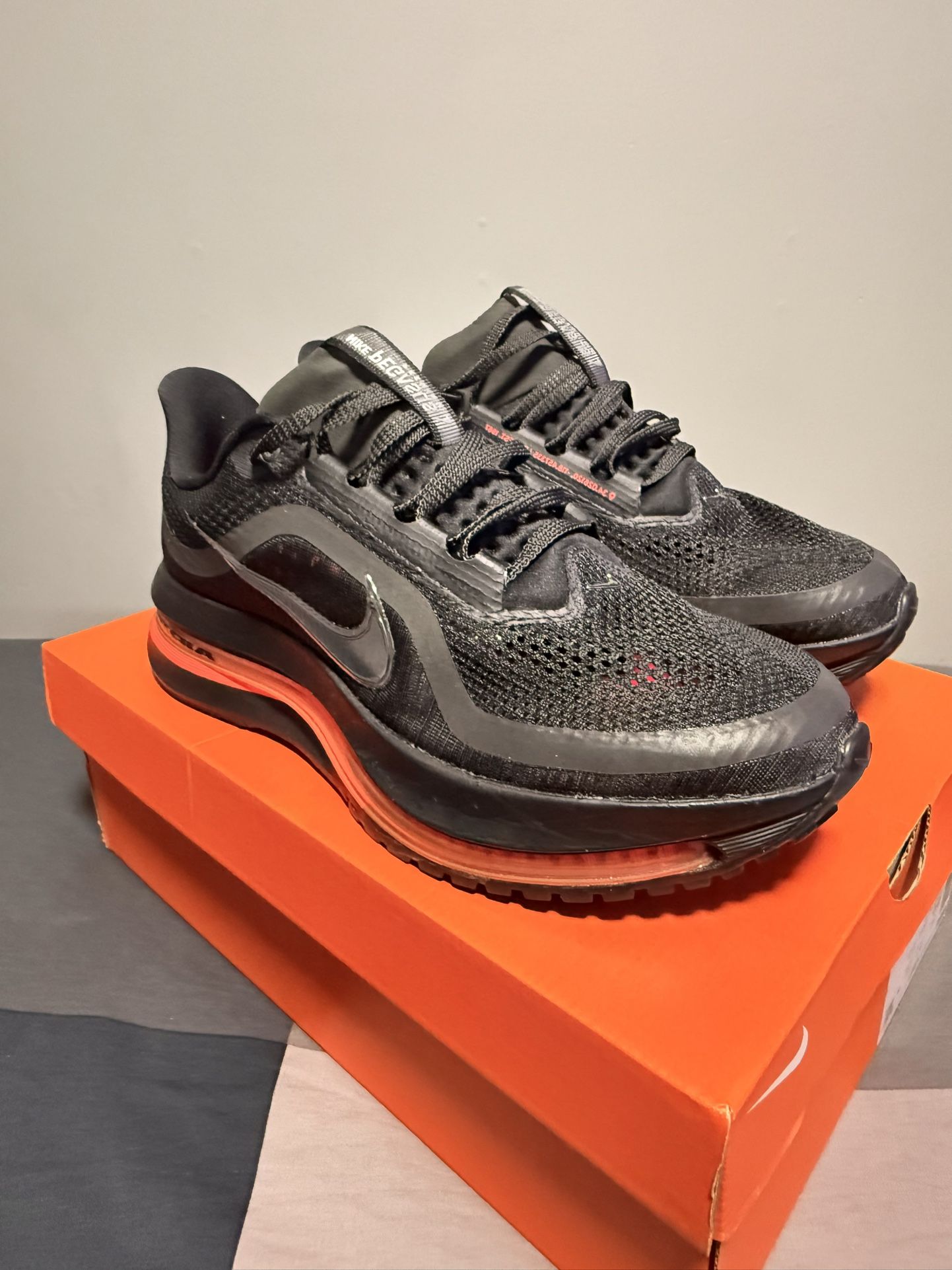 Nike Pegasus Premium Black Bright Crimson 