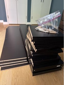 25 cube Kallax Shelves
