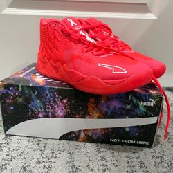 Puma MB.01 LaMelo Ball Pink Basketball Shoes – Size 9
