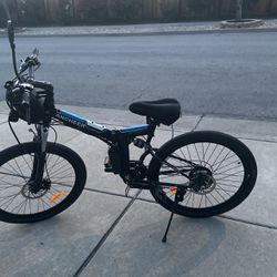 Electric Bike With Charger