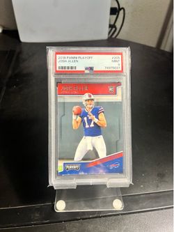 Josh Allen Panini rookie PSA 9