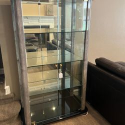 Lacquered Goat Skin Cabinet From Italy