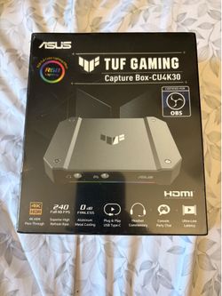 BRAND NEW ASUS TUF 4K Gaming Capture Box (CU4K30) - Sealed