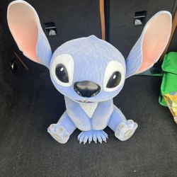Stitch Disney popcorn bucket IN HAND flocked material Ready to ship!