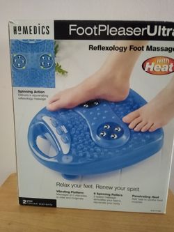 Homedic Foot Pleaser Ultra Reflexology Foot Massager NEW