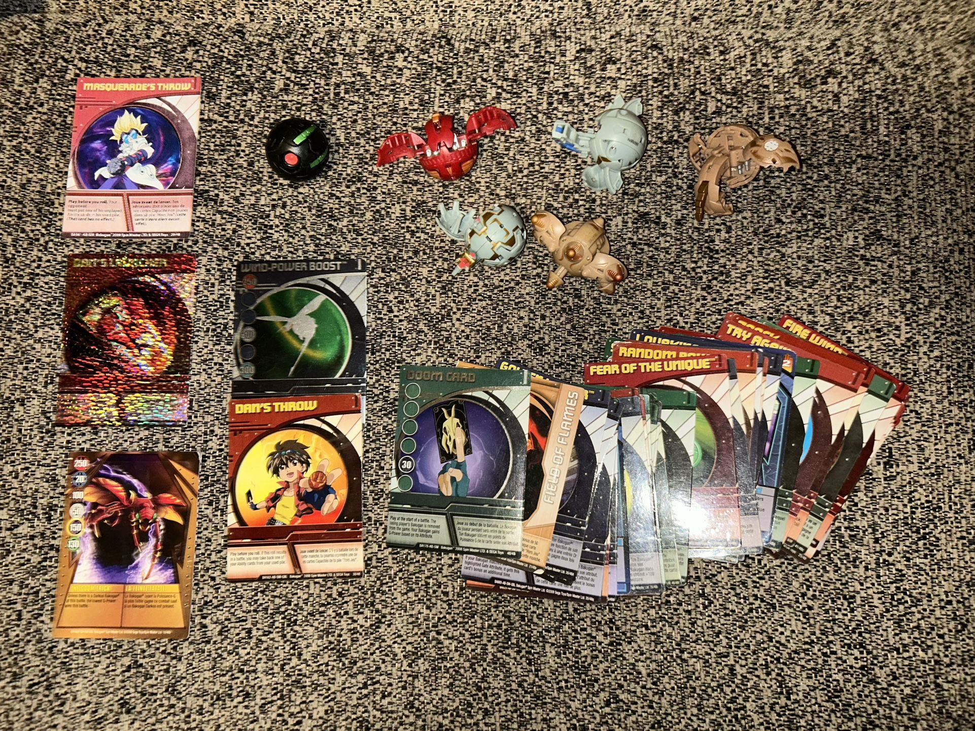 Vintage Bakugan Lot