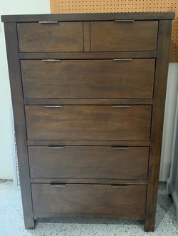 Wood Dresser 55” H x 36” W x 17” D