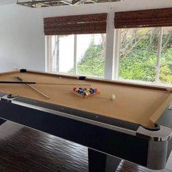 Pool Table Slate Top 8 Foot Billiard Tables 