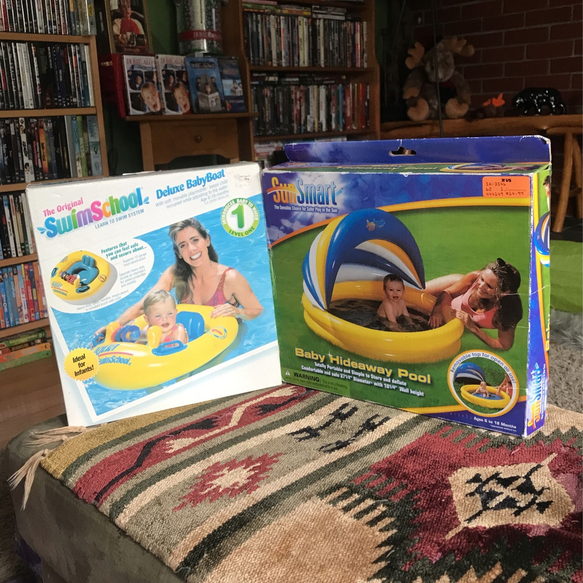 Brand New Swim School Deluxe BabyBoat Level 1 Or Hideaway Pool