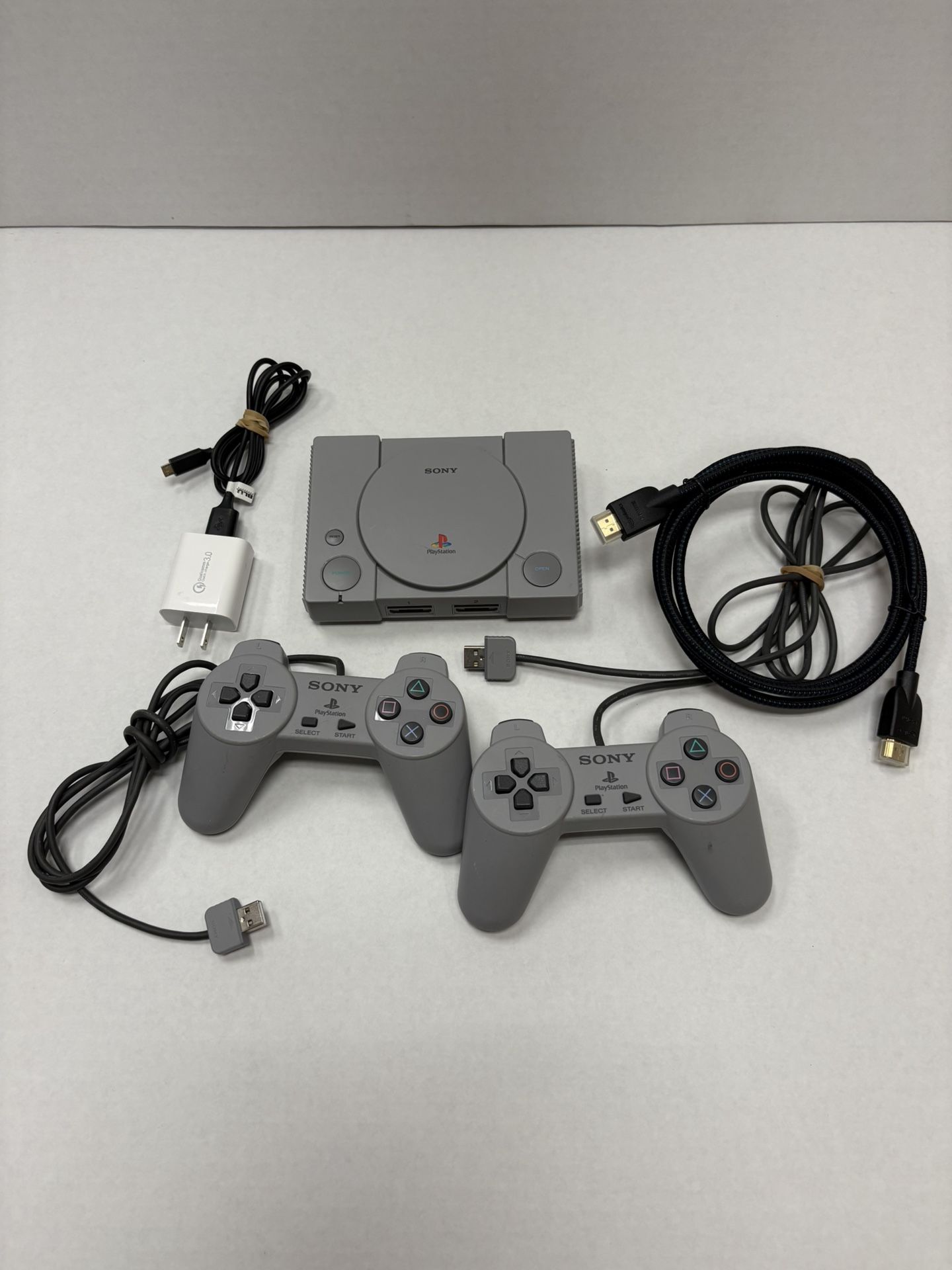Sony PlayStation Classic Mini video game console bundle tested