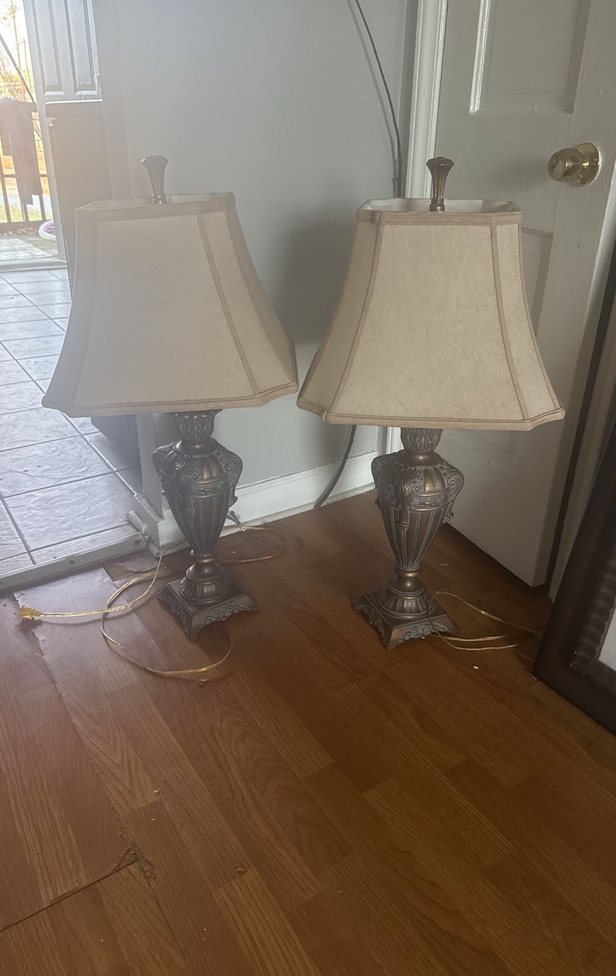 Set Of Antique Lamps