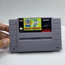 Tiny Toon Adventures: Buster Busts Loose Super Nintendo SNES 1992 Tested Genuine