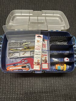 Stocked Fishing Tackle Box for Sale in Marysville, WA - OfferUp