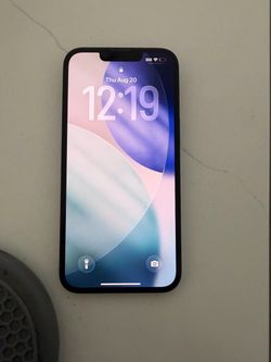 Apple iPhone 14 with Black Case