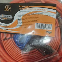 Amplifier Wire Kit 4 Gauge 