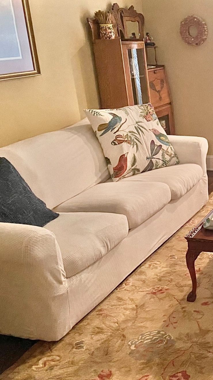 Couch with Slipcover Included