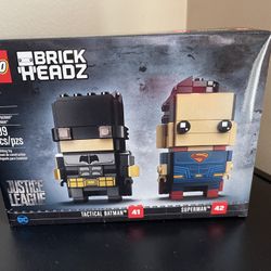 LEGO 41610 TACTICAL BATMAN & SUPERMAN BRICKHEADZ