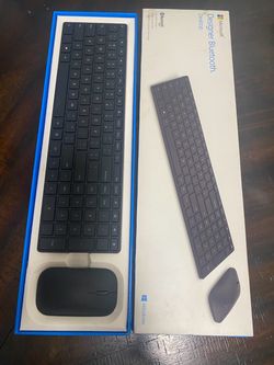 Wireless keyboard and mouse