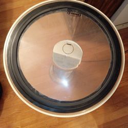 EVANS#24"{EMAD} clear bass drum head & foam muffler ring