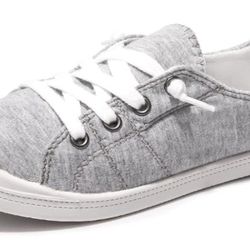 Women's Slip On Canvas Sneaker Low Top Casual Walking Shoes Classic Comfort Flat Fashion Sneakers
