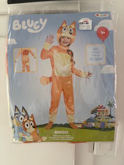 Bluey Bingo Toddler Costume Size 12-18M