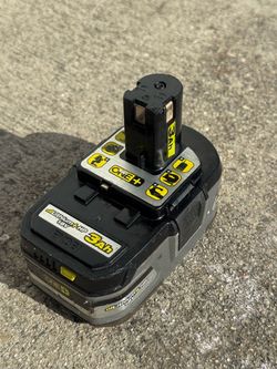 Ryobi 3AH One+ lithium ion battery (P191) $30