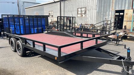 Car hauler buggy trailer