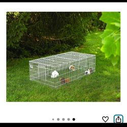 MidWest Guinea Pig Habitat Cage Plus w/Top Panel 47L x 24W x 14H Inches