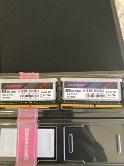 JUHOR RGB DDR4 RAM 16GB Kit – 2x8GB 3200MHz PC4-25600 Desktop Memory