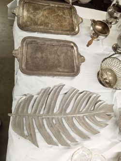 Antiques silverware items