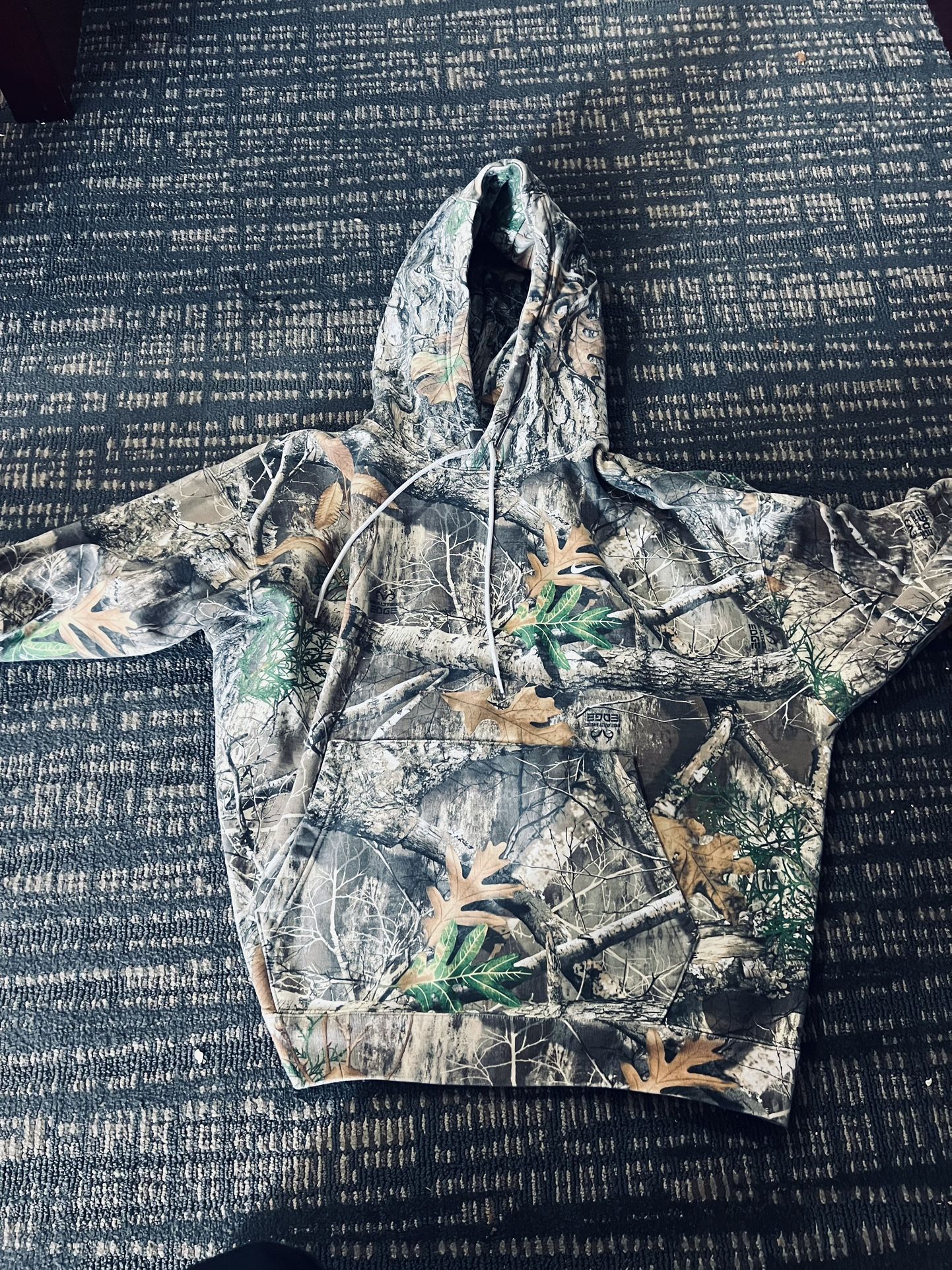 Nike-hoodie-camouflage-camo-size XL-real Tree-
