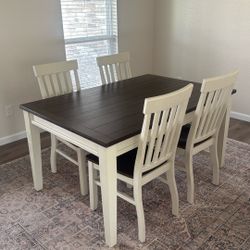 Dining Table With 4 Chairs