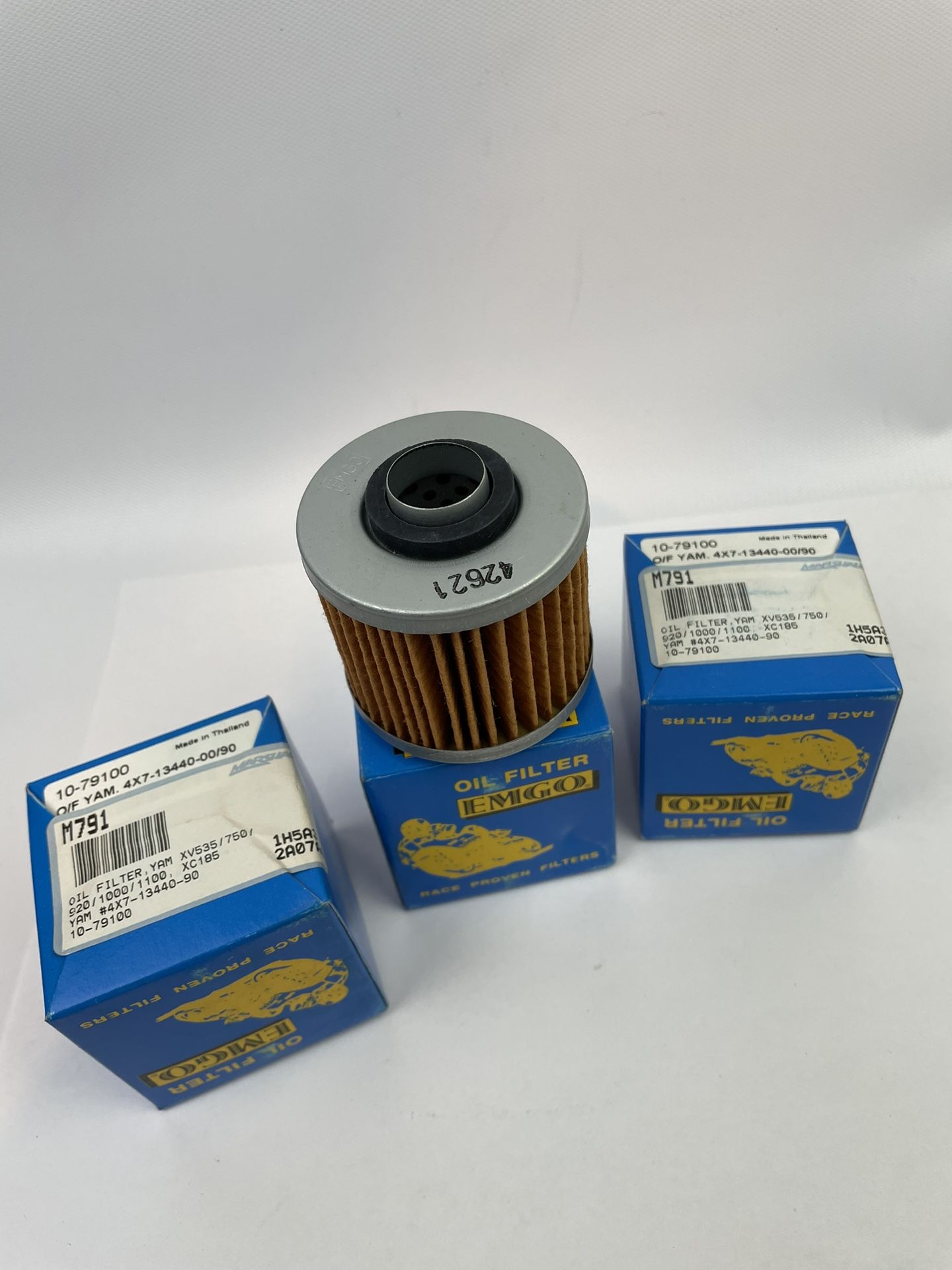 Yamaha Oil Filters Filter 3 Pcs New