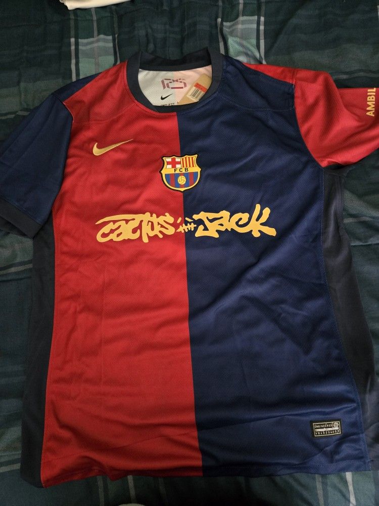 Barcelona × Travis Scott Jersey 