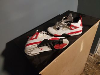 Air Jordan 4 Retro Red Cement Sneakers