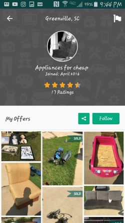 The seller of "Appliances for Cheap" should be titled "Broken appliances for cheap"