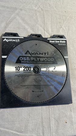 Avante OSB plywood 200 teeth 10 inch blade