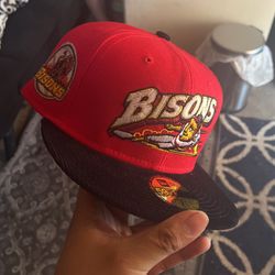 Bisons Fitted 7 3/8