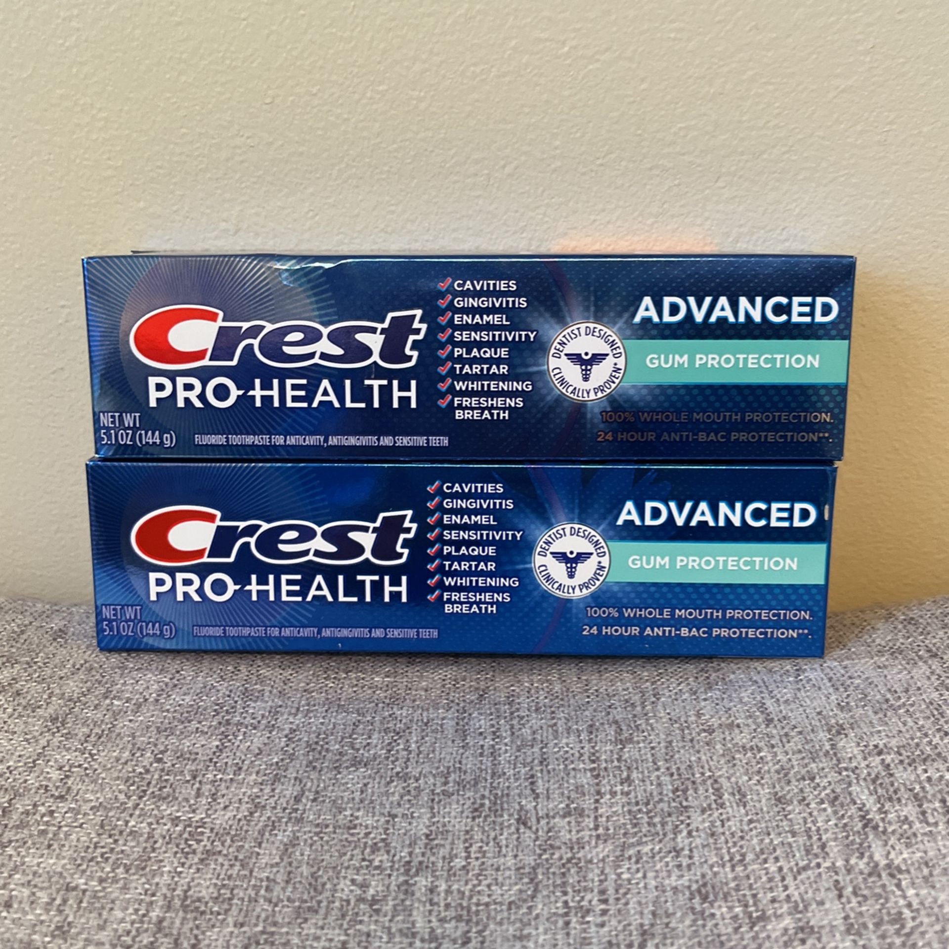 2 Crest Pro Health Advanced Toothpaste