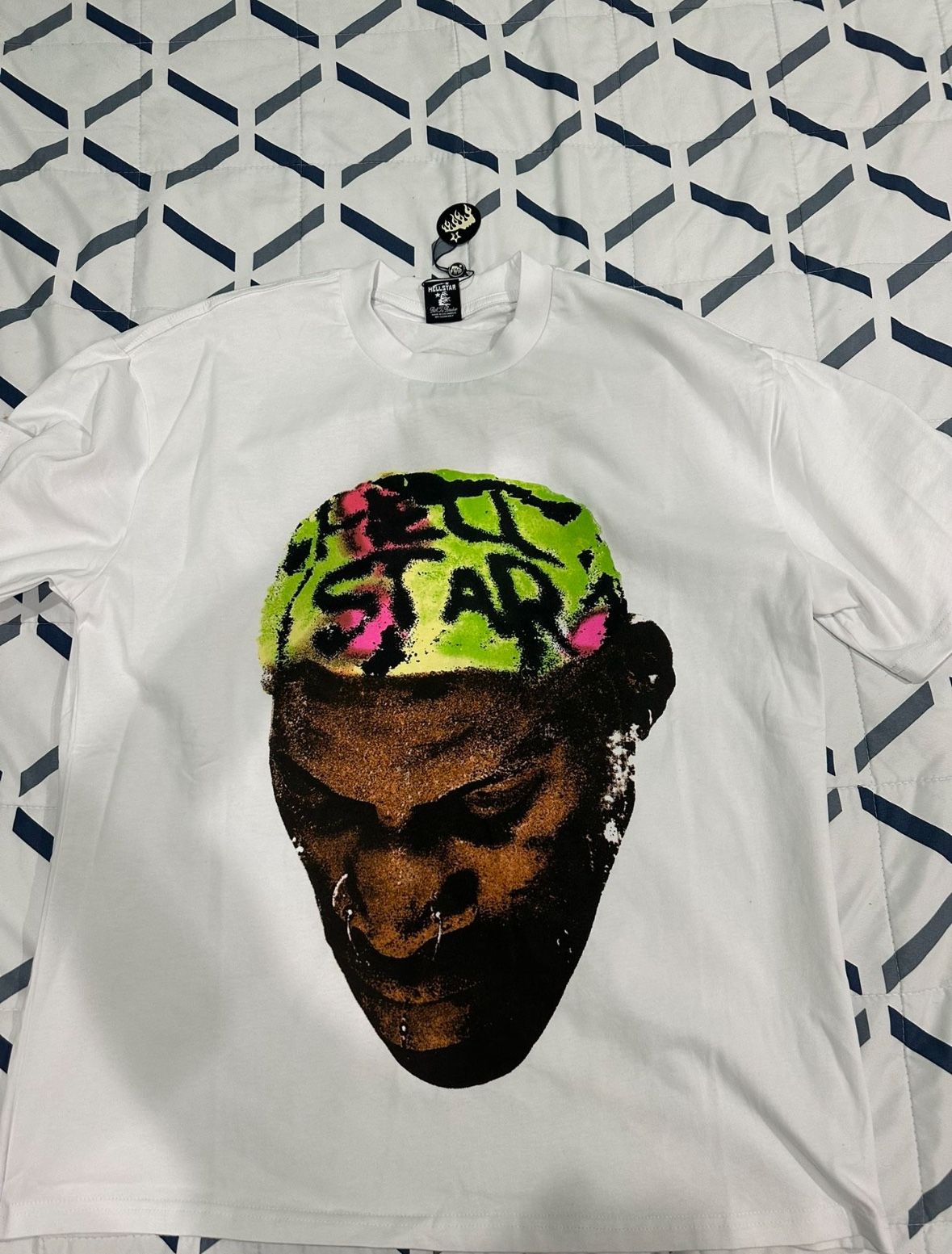 Hellstar Dennis Rodman Tee Size Large