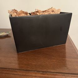 Beautiful Black Ceramic Planters