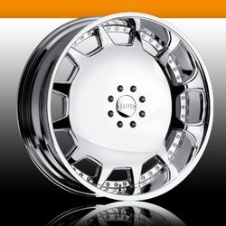 DUB 22" Chrome Wheels