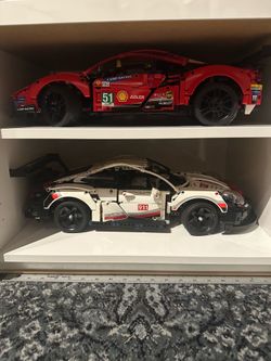 LEGO Porsche 911 RSR #42096 - Complete Set w/ Manual & Box