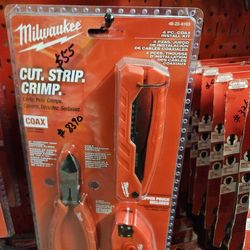 Milwaukee 4 Pc Coax Install Kit