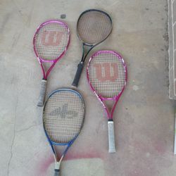 Wilson Tennis Rackets Great Condition 